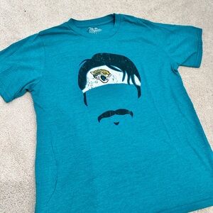 Gardner Minshew Jacksonville Jaguars Player Face Mens T-shirt - Small